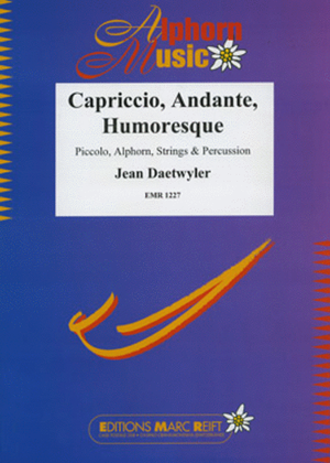 Book cover for Capriccio, Andante & Humoresque