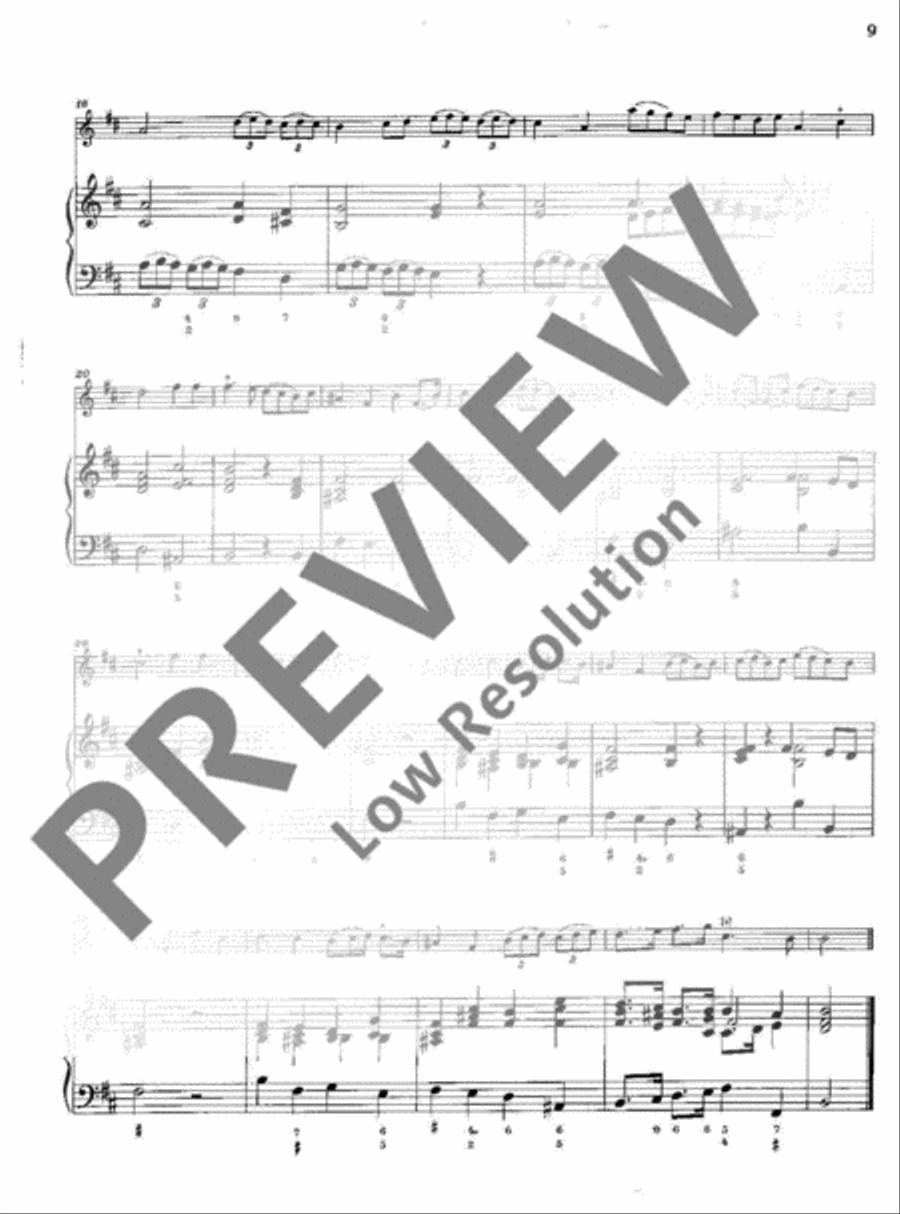 2 Sonatas 2 Sonatas Flute scores gallery preview page 10