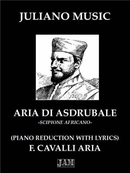 ARIA DI ASDRUBALE (PIANO REDUCTION WITH LYRICS) - F. CAVALLI image number null