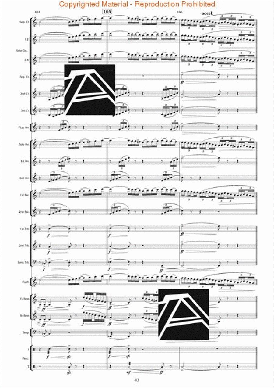 Surround Sound Brass Band scores gallery preview page 44