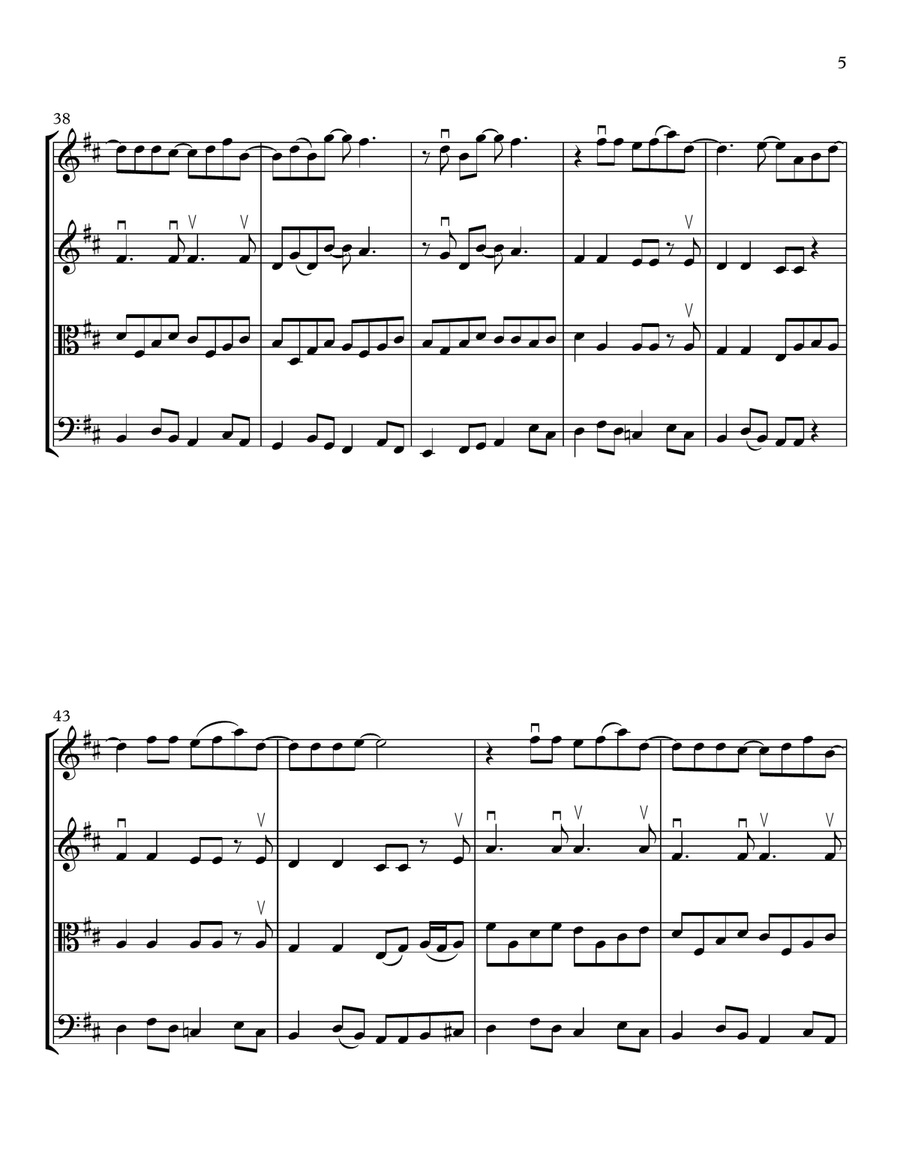 No Es Serio Este Cementerio String Quartet scores gallery preview page 5