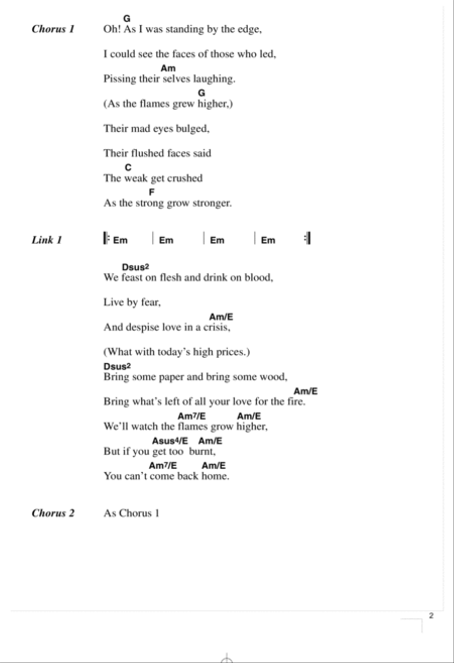 Funeral Pyre Electric Guitar scores gallery preview page 2
