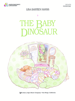 Book cover for The Baby Dinosaur