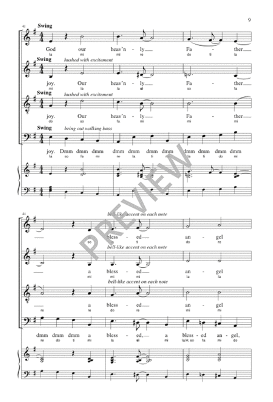 God Rest Ye Merry, Gentlemen 4-Part scores gallery preview page 9