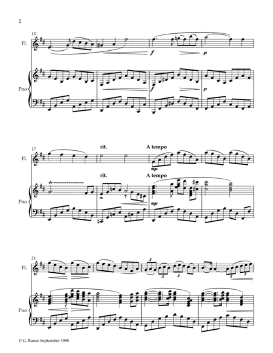 Gratias Ago Flute Solo scores gallery preview page 2
