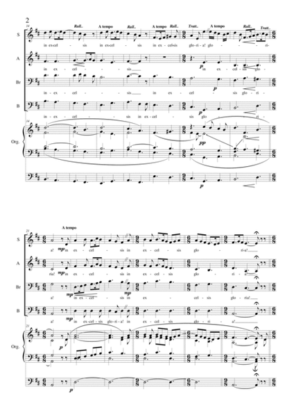 Christo paremus (Carol) - SABrB choir and organ image number null