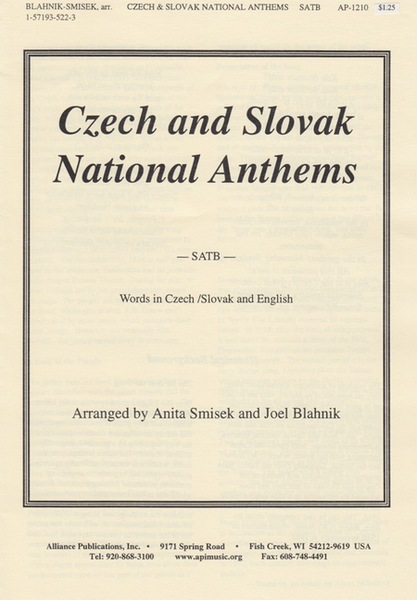 Czech and Slovak National Anthems