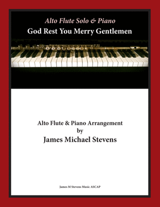 God Rest You Merry Gentlemen - Christmas Alto Flute