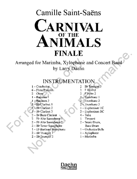 Carnival of the Animals image number null
