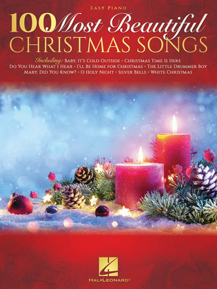 Book cover for 100 Most Beautiful Christmas Songs