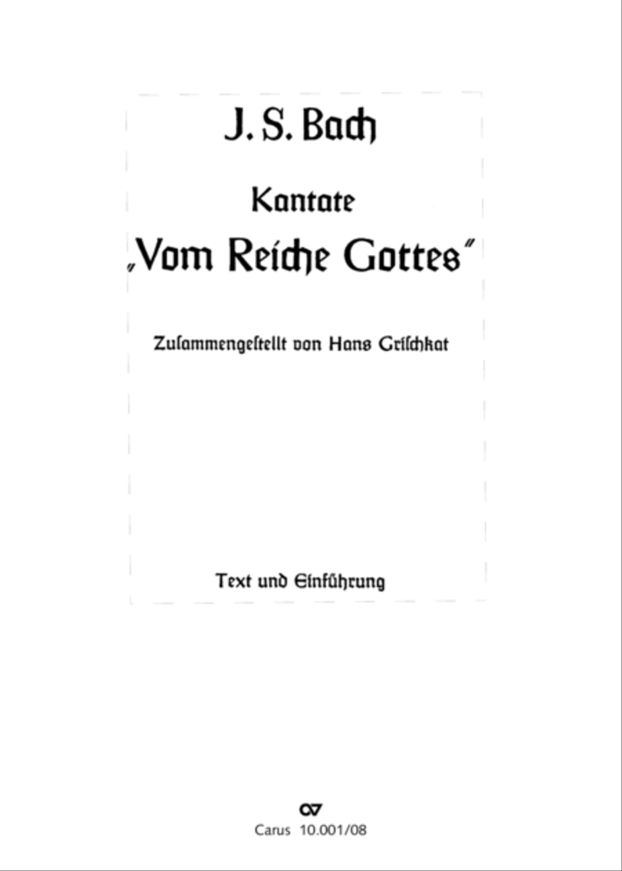 About the Kingdom of God (Vom Reiche Gottes) 4-Part scores gallery preview page 2
