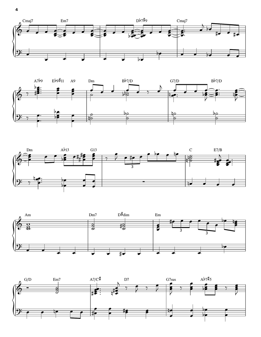 Saturday Night (Is The Loneliest Night Of The Week) Piano, Vocal scores gallery preview page 4