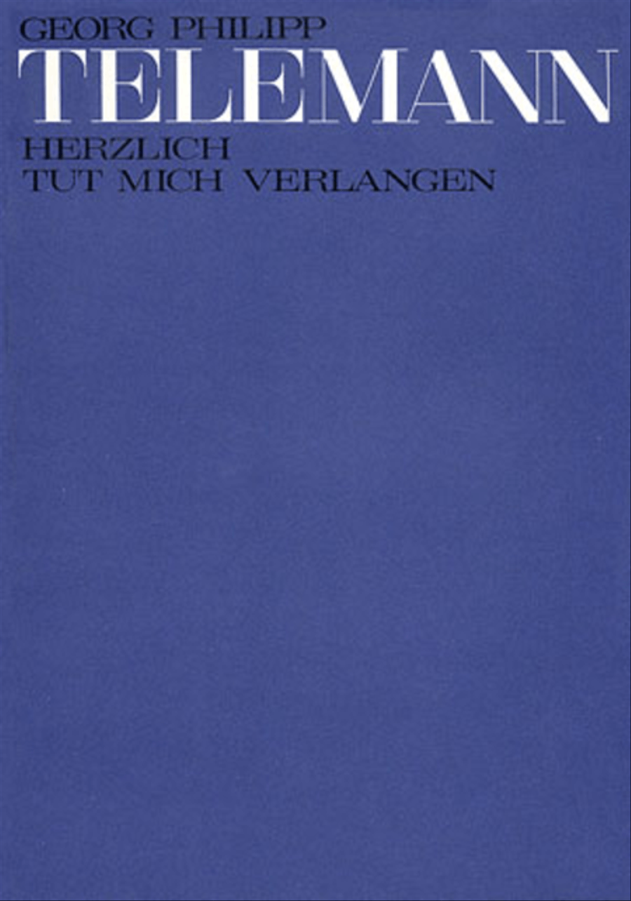 My longing is unbounded (Herzlich tut mich verlangen) TB scores gallery preview page 1