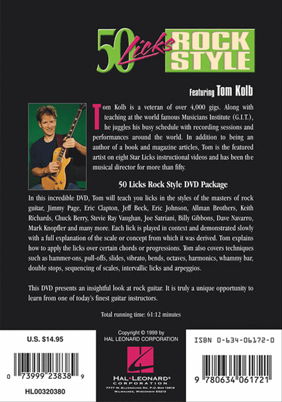 50 Licks Rock Style 50 Licks Rock Style Guitar scores gallery preview page 2
