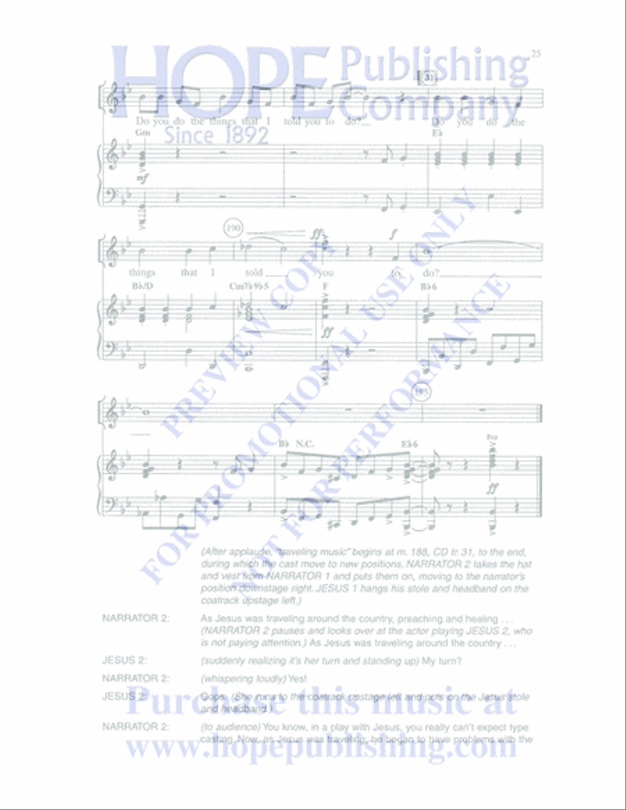 Once Upon a Parable Unison Choir scores gallery preview page 25
