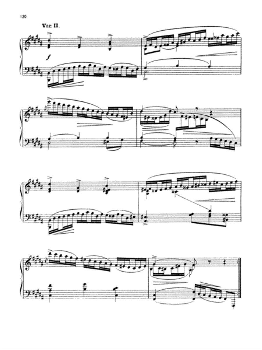 Arensky: Twenty-four Morceau Characteristiques, Op. 36 Piano Solo scores gallery preview page 4