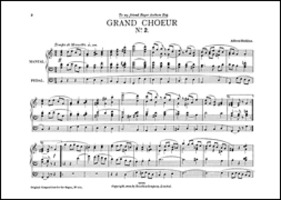Alfred Hollins: Grand Choeur No. 2 For Organ