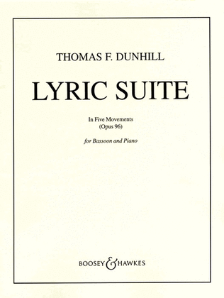 Book cover for Lyric Suite, Op. 96