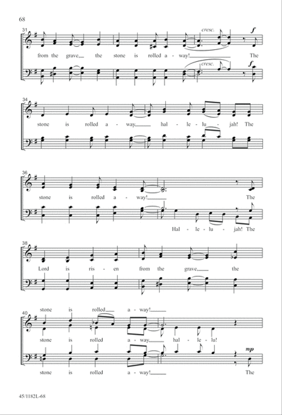 All Around A Cappella 4-Part scores gallery preview page 68