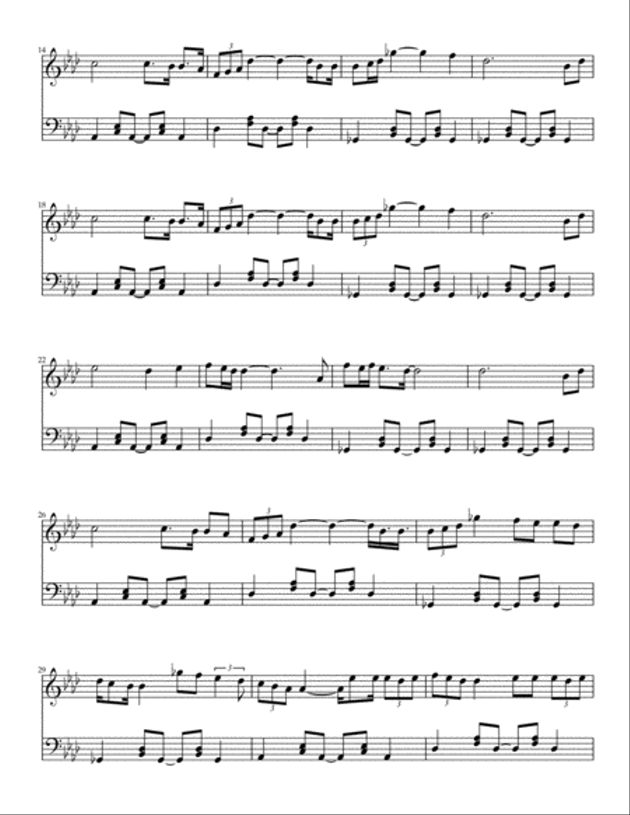 Chandelier Chandelier Piano Solo scores gallery preview page 2
