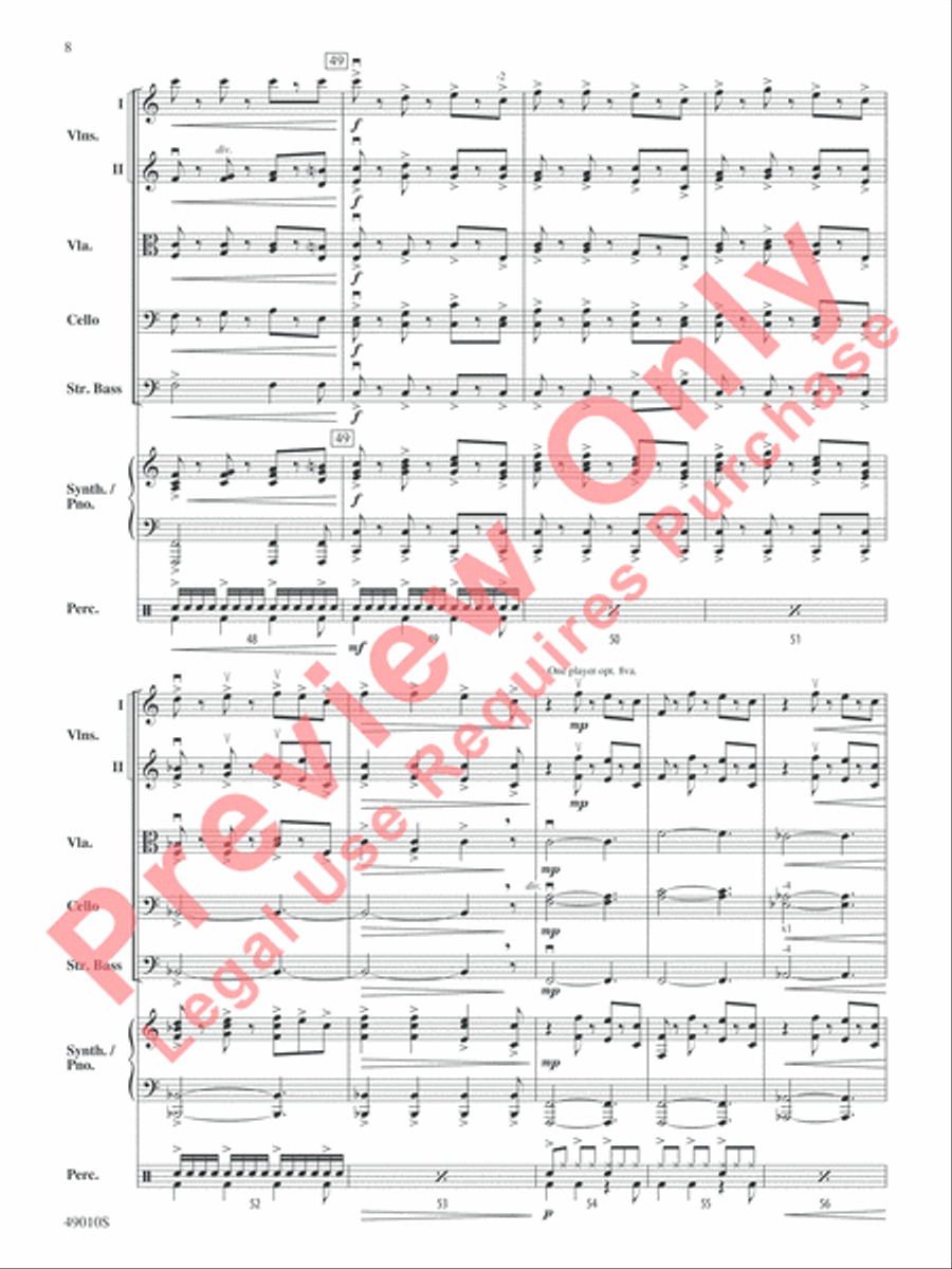 Themyscira Themyscira String Orchestra scores gallery preview page 9