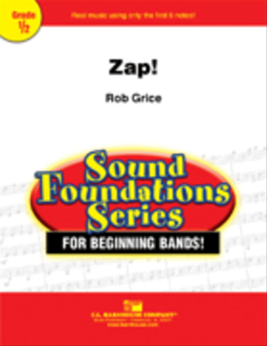 Zap! Zap! Concert Band scores gallery preview page 1