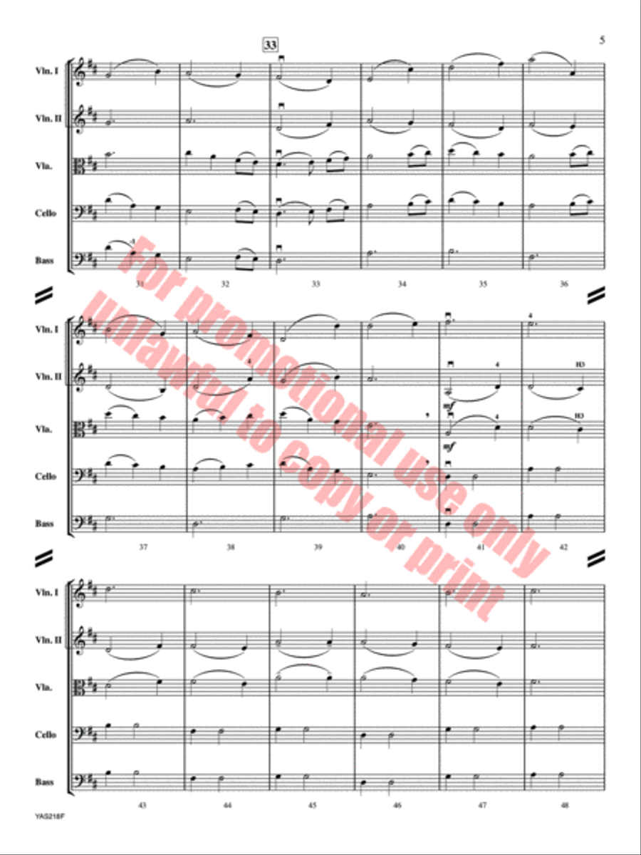 Canon Noel Canon Noel Orchestra scores gallery preview page 6