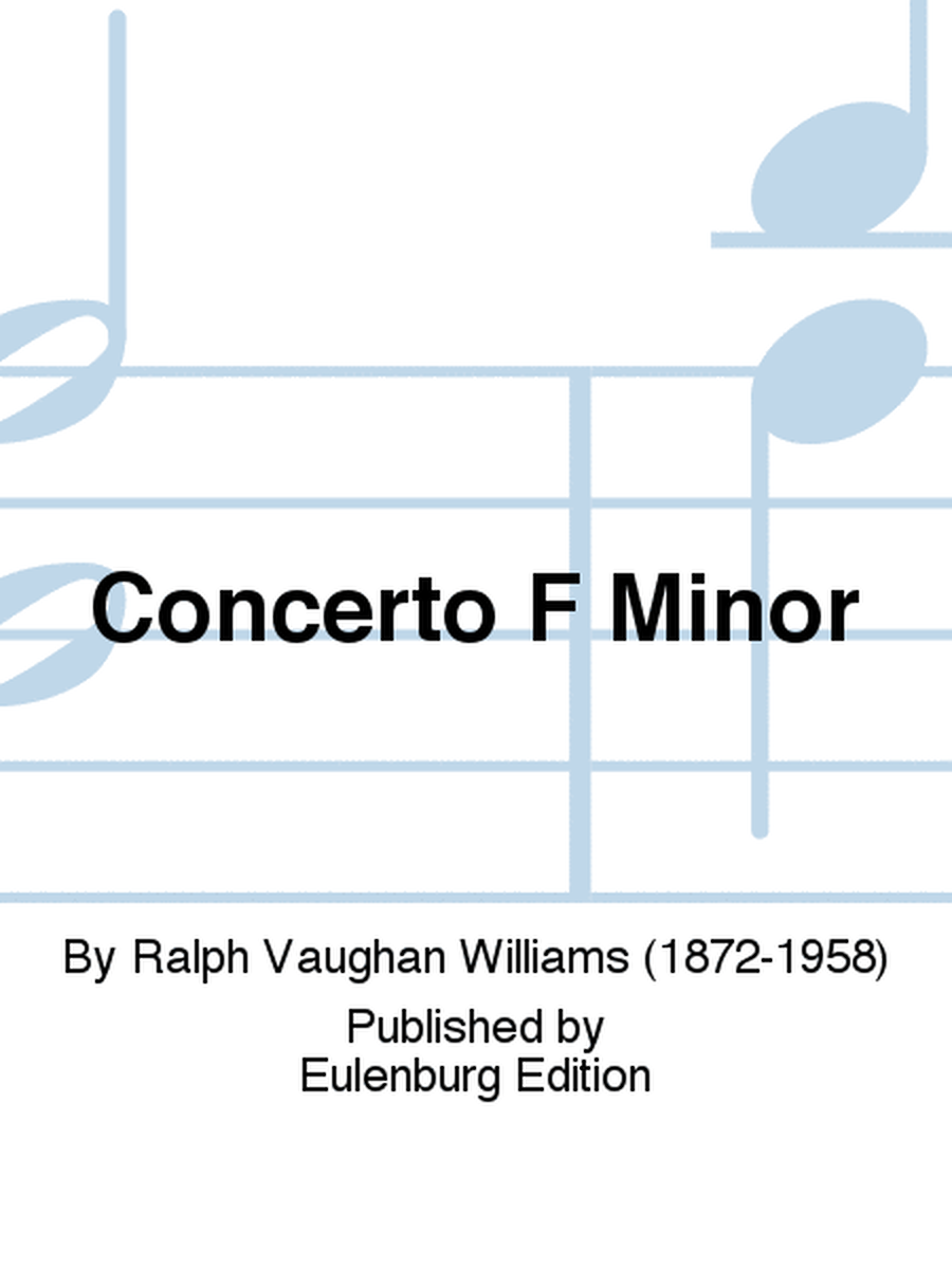 Concerto F minor
