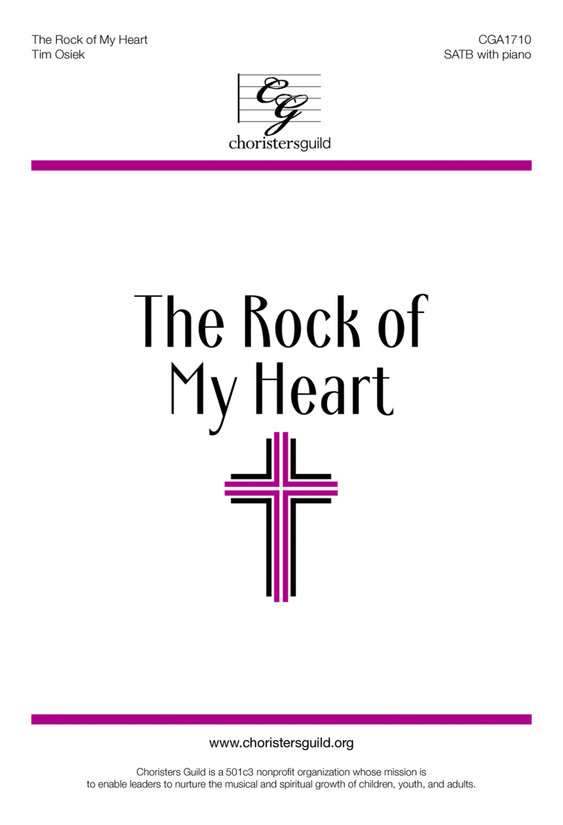 The Rock of My Heart - SATB image number null