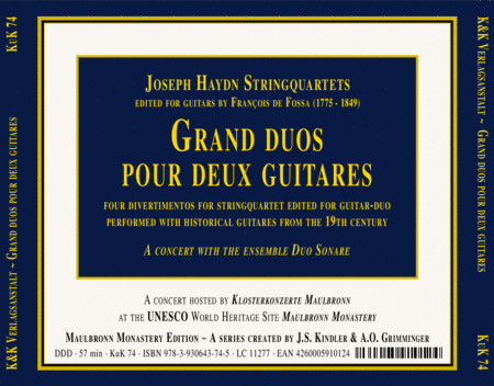 Grand Duos Pour Deux Guitares