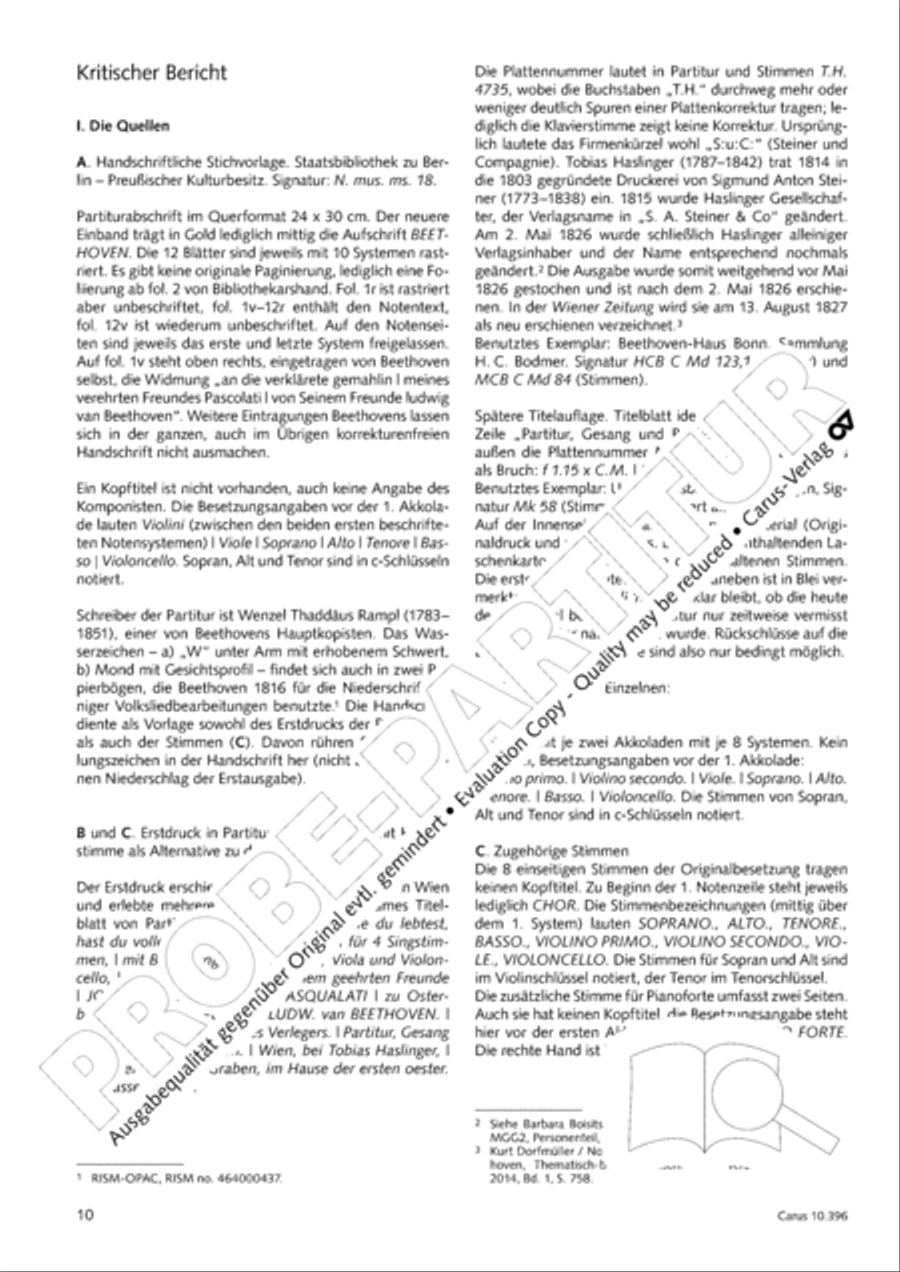 Elegiac Song 4-Part scores gallery preview page 11