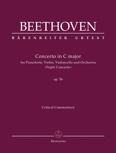 Concerto for Piano, Violin, Violoncello and Orchestra C major op. 56 