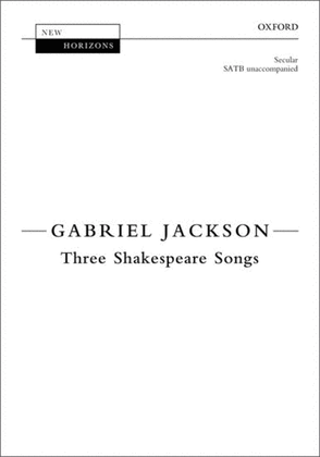 Three Shakespeare Songs