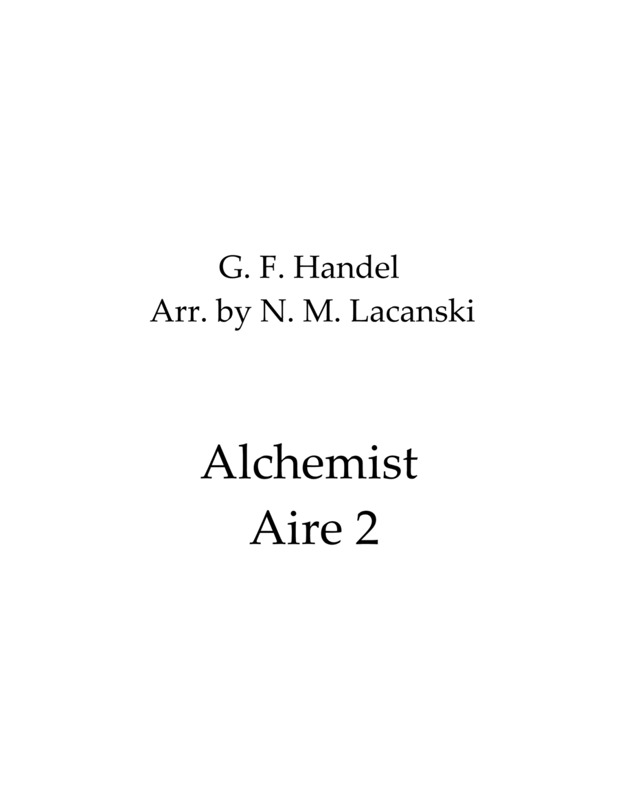 Alchemist Aire 2 Woodwind Trio scores gallery preview page 1