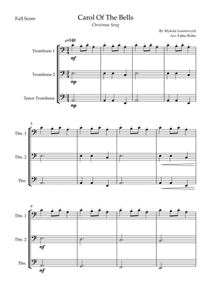 Carol Of The Bells (Christmas Song) for Trombone Trio