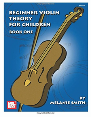 Book cover for Beginner Violin Theory For Children Book 1