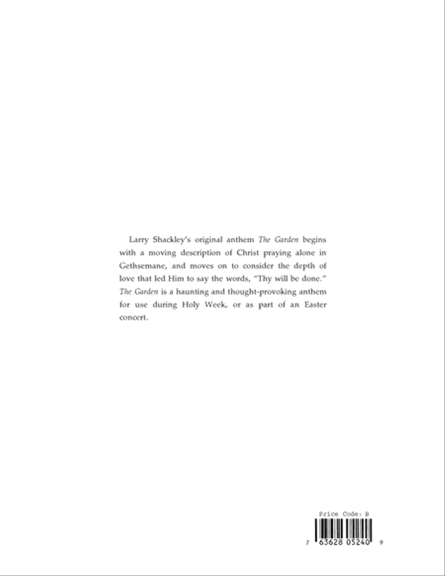 The Garden The Garden Choir scores gallery preview page 8