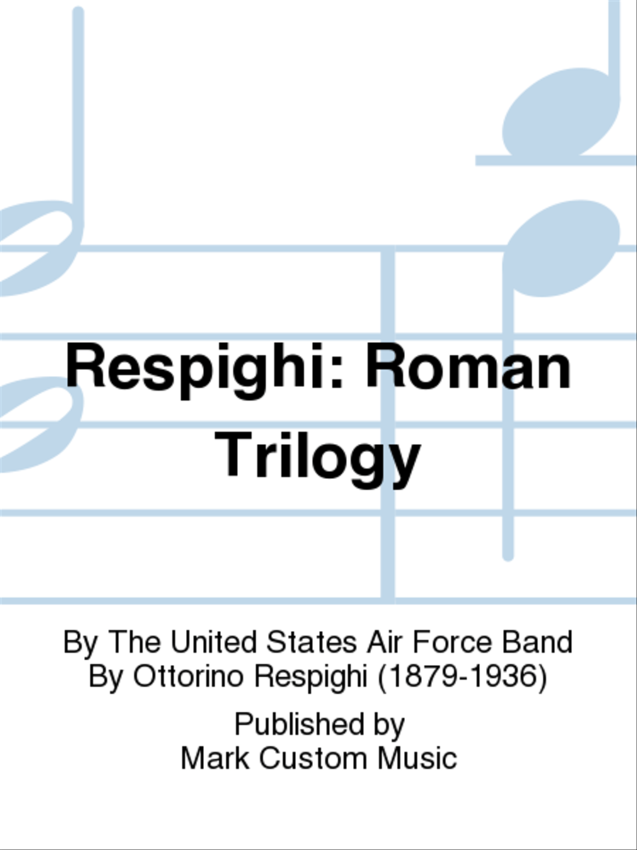 Respighi: Roman Trilogy Concert Band scores gallery preview page 1