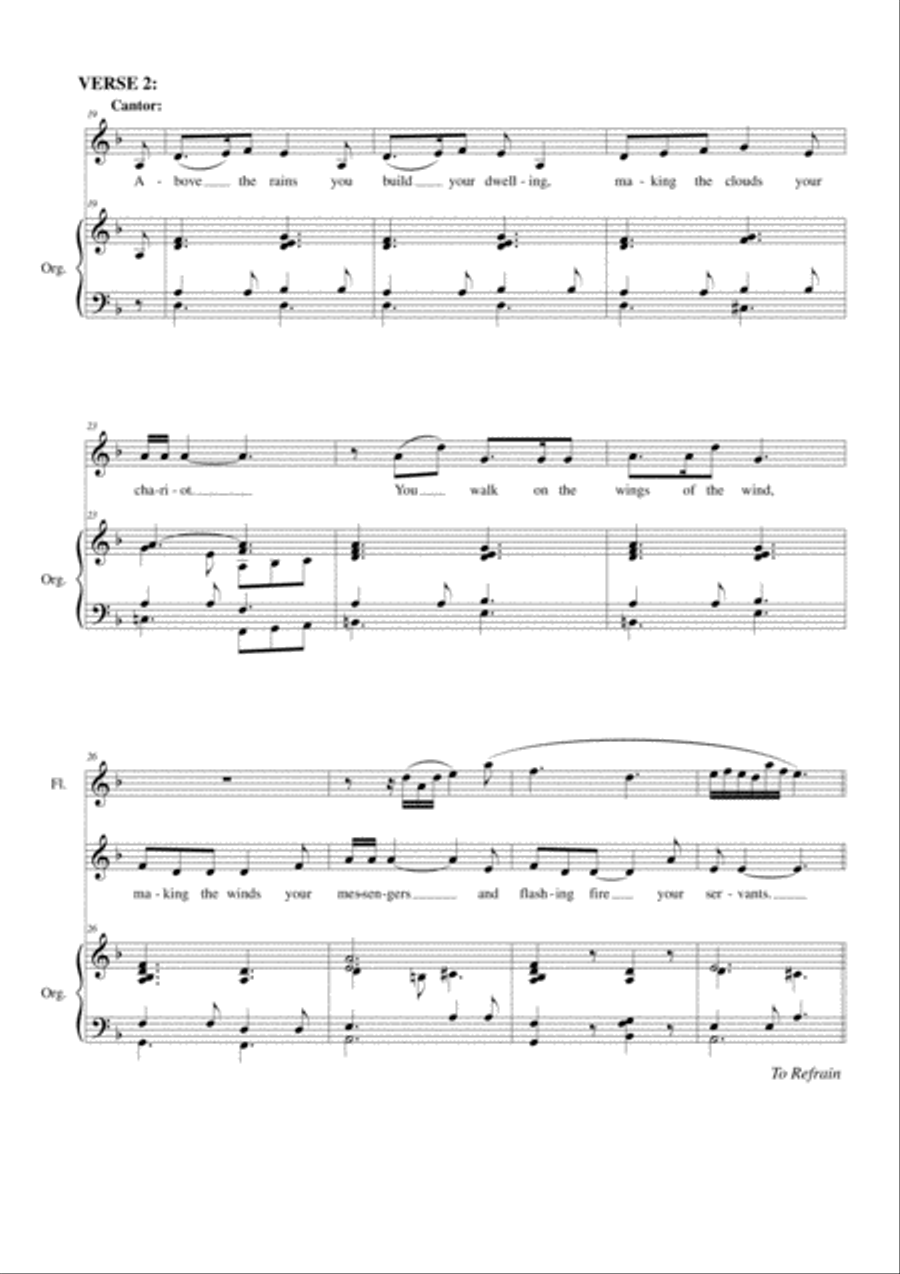 Psalm 104: Bless the Lord, O My Soul