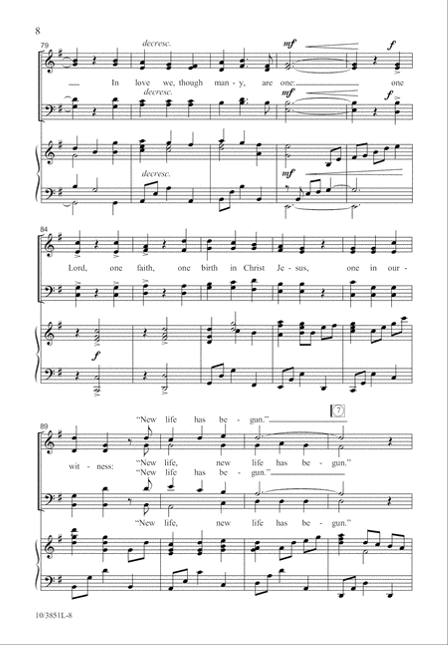Come to the Circle 4-Part scores gallery preview page 8