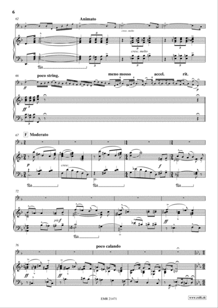 Concerto No. 8 Bass Recorder scores gallery preview page 6