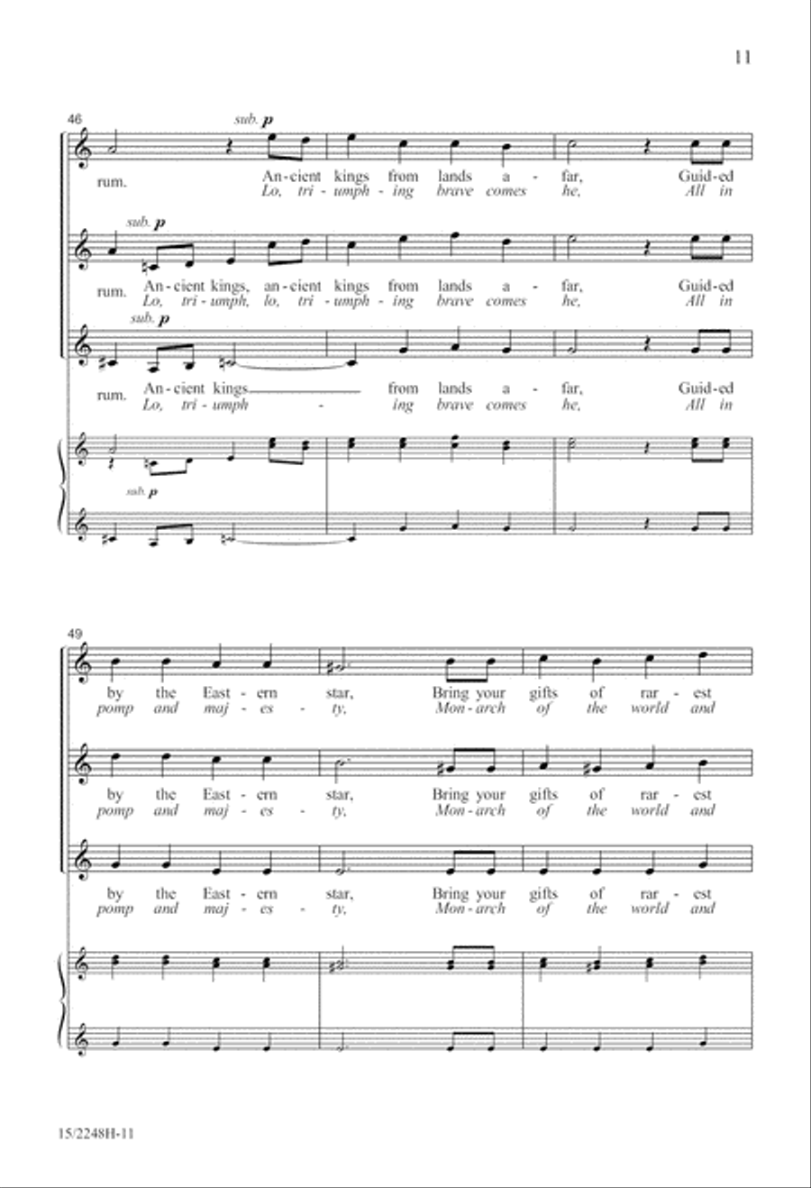 Lirum Lirum SSA scores gallery preview page 12