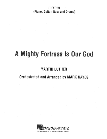 A Mighty Fortress Is Our God - Rhythm