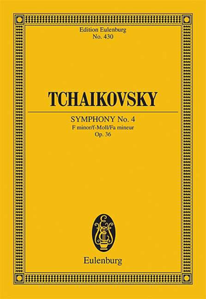 Book cover for Symphony No. 4 In F Minor Op. 36 Cw 24