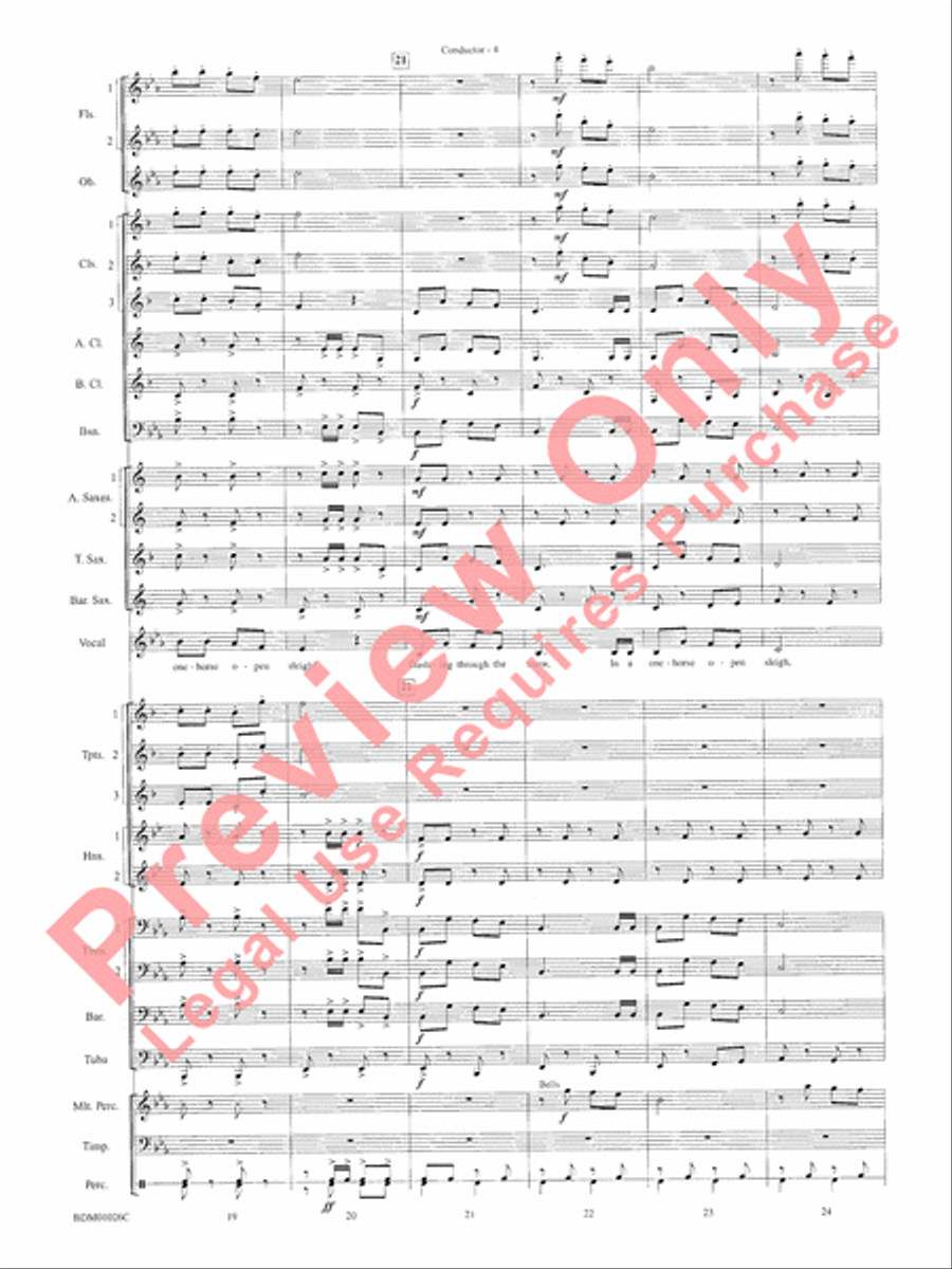 The Ultimate Christmas Sing-Along Concert Band scores gallery preview page 6