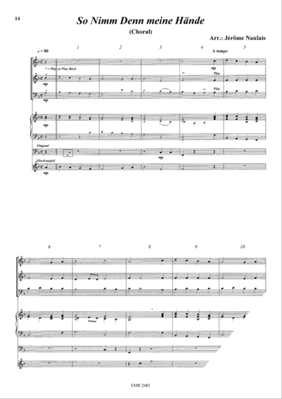 Album Volume 3 Brass Trio scores gallery preview page 6