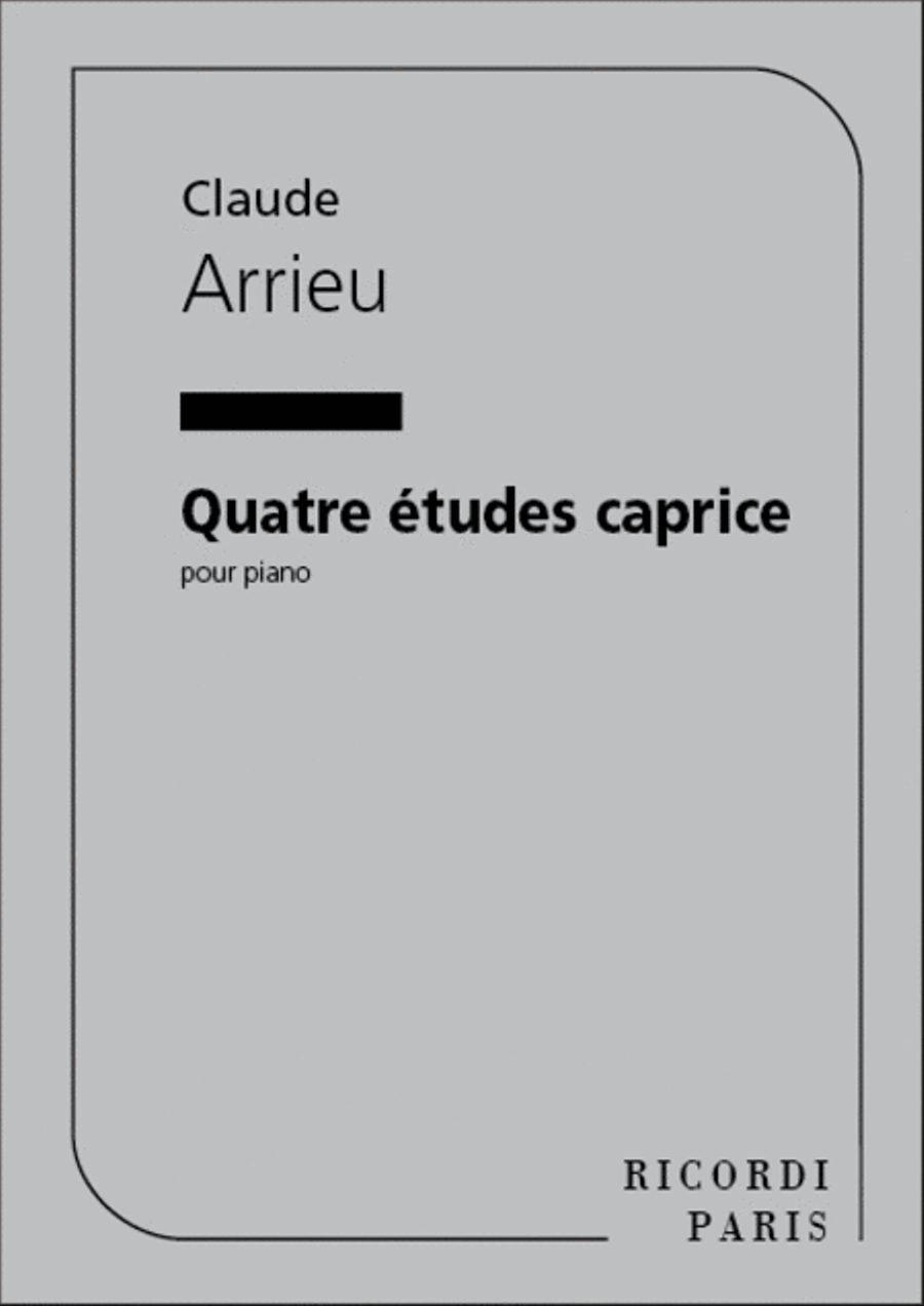 4 Etudes Caprice Piano Piano Method scores gallery preview page 1