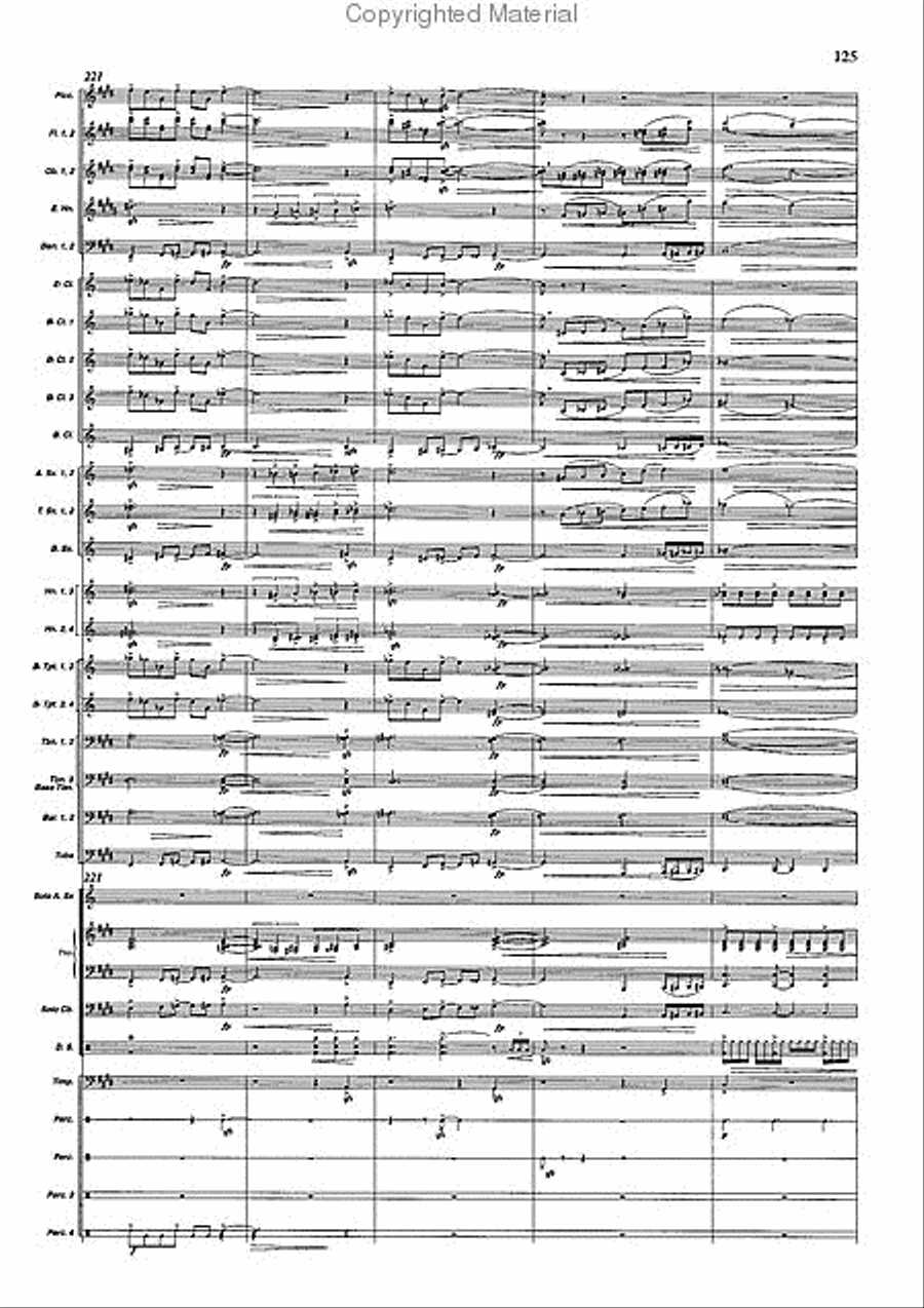 Concertango Concert Band scores gallery preview page 126
