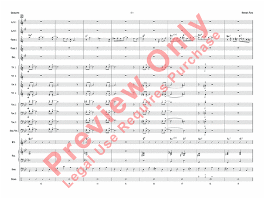 Bernie's Tune Bernie's Tune Jazz Ensemble scores gallery preview page 23