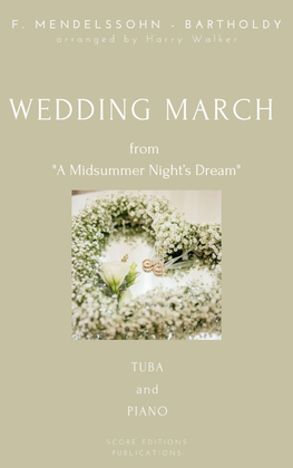 Book cover for Wedding March (for Tuba and Piano)